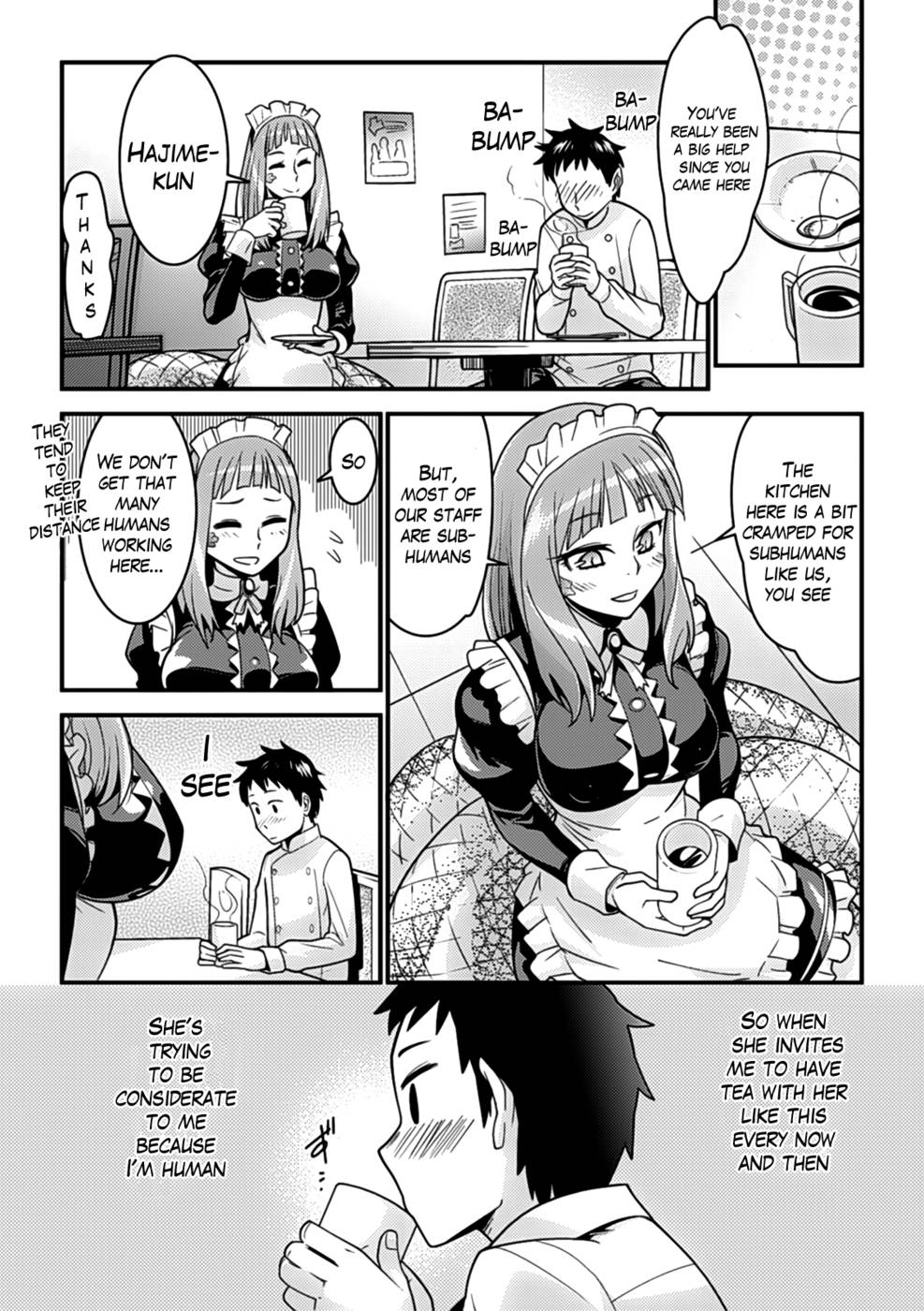 Hentai Manga Comic-With Love,The Monster Cafe-Read-4